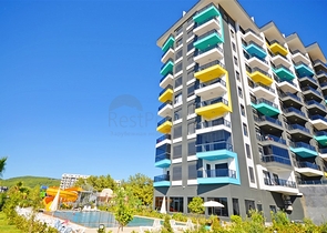 Furnished 1+1 Apartment in Avsallar, Alanya | Resort Complex