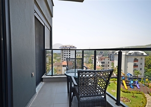 Furnished 1+1 Apartment in Avsallar, Alanya | Resort Complex