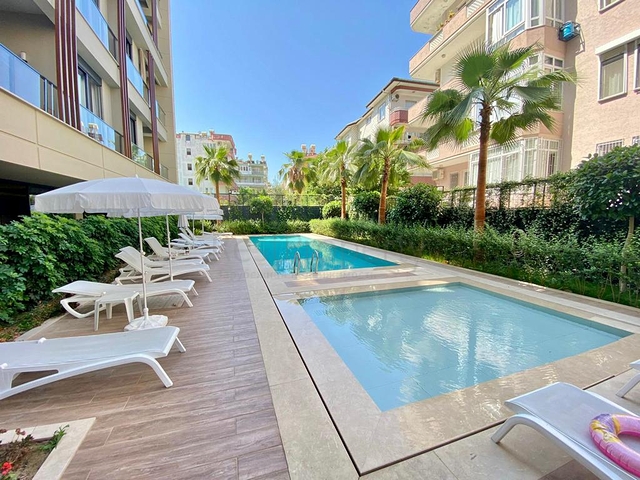 Furnished 1+1 Apartment in Alanya Center 