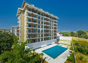 Furnished 1+1 Apartment in Avsallar, Alanya