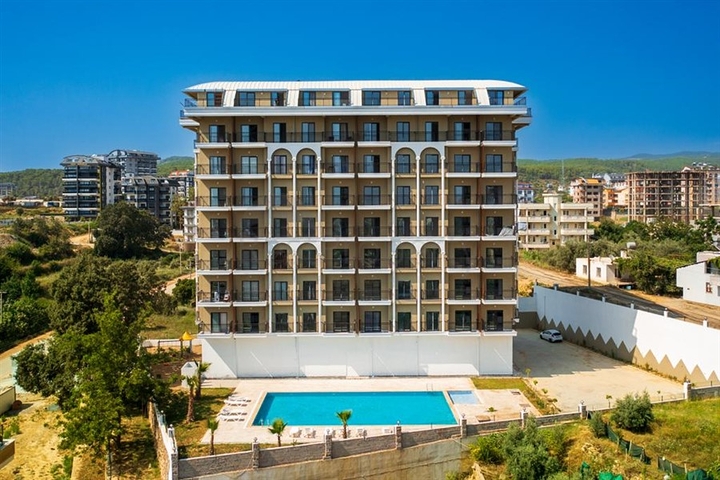 Furnished 1+1 Apartment in Avsallar, Alanya 