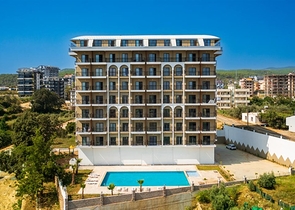 Furnished 1+1 Apartment in Avsallar, Alanya 