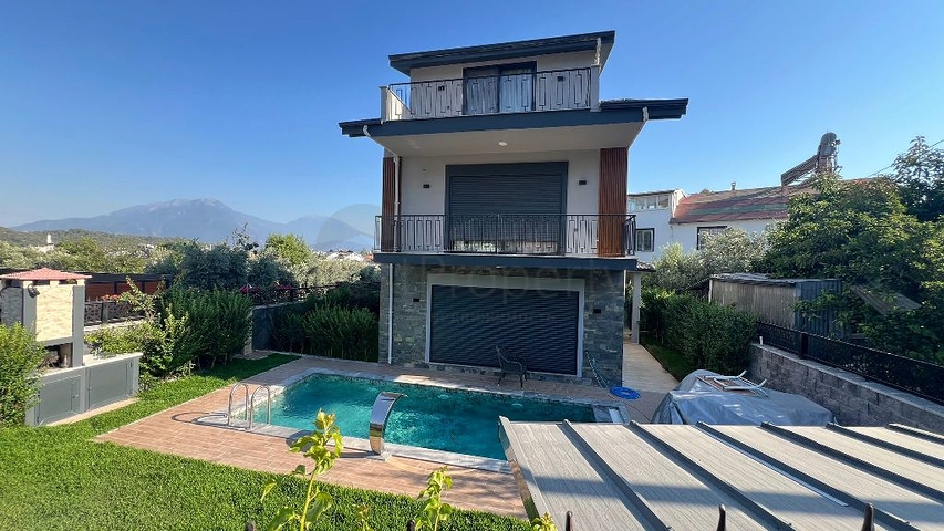 New Detached House in Karagedik, Fethiye | Private Plot & Nature Views