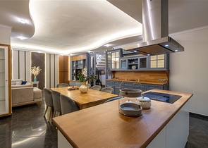 Furnished 3+1 Penthouse in Oba, Alanya | Spa Complex