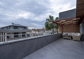 Furnished 3+1 Penthouse in Oba, Alanya | Spa Complex