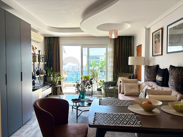 Furnished 1+1 Apartment in Cikcilli, Alanya