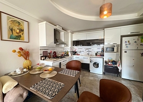 Furnished 1+1 Apartment in Cikcilli, Alanya