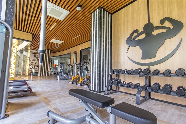 1+1 Furnished Apartment in Mahmutlar, Alanya with Resort Facilities