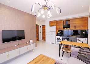 1+1 Furnished Apartment in Mahmutlar, Alanya with Resort Facilities