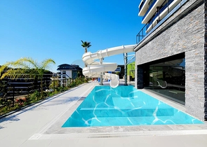 Modern 1+1 Apartment in Cleopatra District, Alanya with Full Facilities