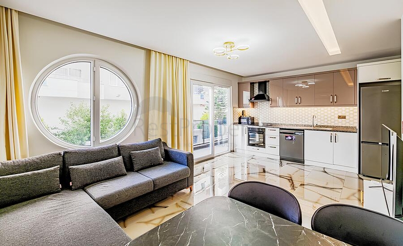 1+1 Furnished Apartment in Mahmutlar, Alanya