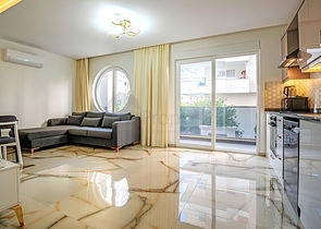 1+1 Furnished Apartment in Mahmutlar, Alanya