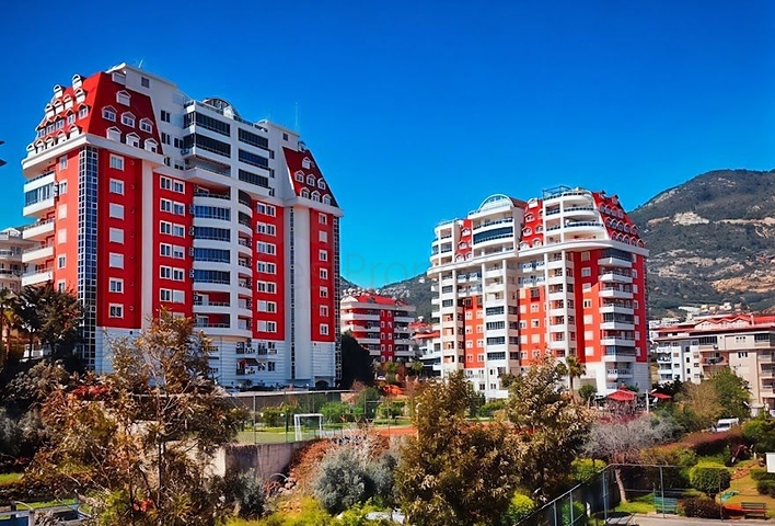 Furnished 2+1 apartment with full infrastructure of the complex